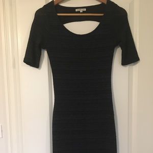 Charlotte Russe navy blue dress . Size M